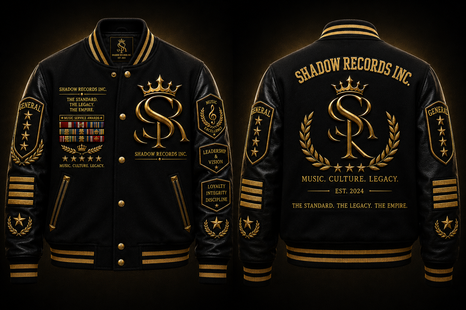 Shadow Records Varsity Jacket